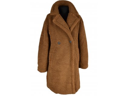 Dámský hnědý kožíškový kabát K.Zell Paris S