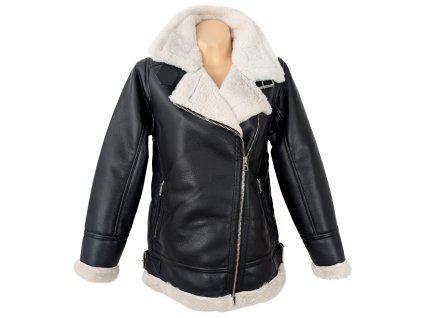 Dámský černý zimní křivák Pull&Bear M