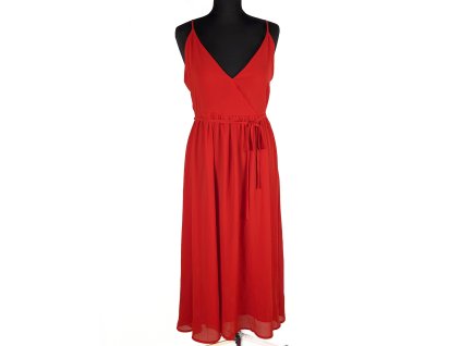 Dámské červené šaty H&M 38