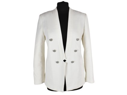 Dámské smetanové sako H&M 38