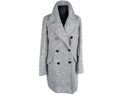 Dámský šedý přechodný kabát VERO MODA M