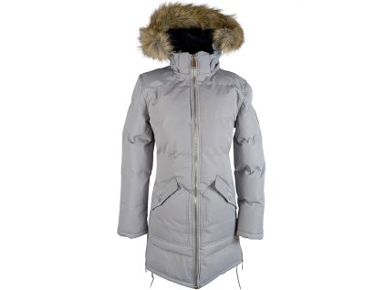 Dámský zimní prošívaný kabát s kapucí Geographical Norway Alaska S