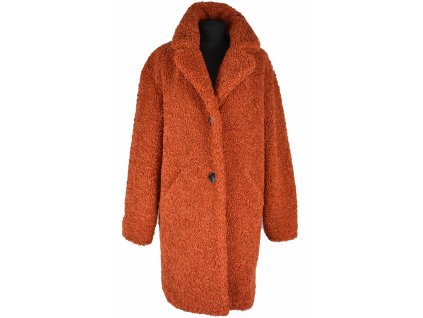 Dámský cihlový kožíšek C&A 34, 36, 48