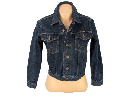 Dámská modrá džínová bunda Wrangler S