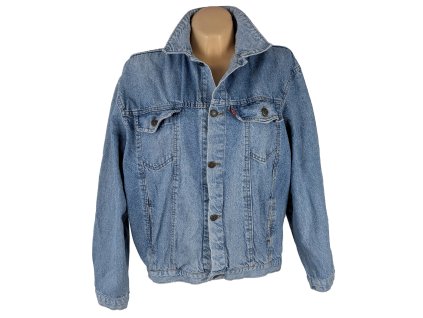 Dámská modrá džínová oversize bunda LEVIS L