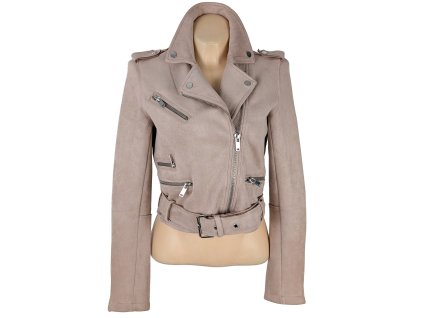 Dámský růžový křivák s páskem Stradivarius M