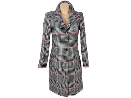 Dámský černobílý přechodný kabát s.Oliver S