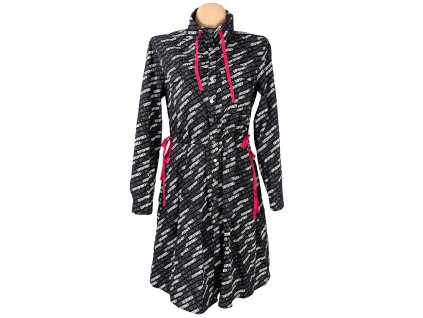 Dámské šedočerné šaty MOHITO 40