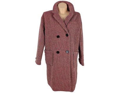Dámský červený kabát Promod M