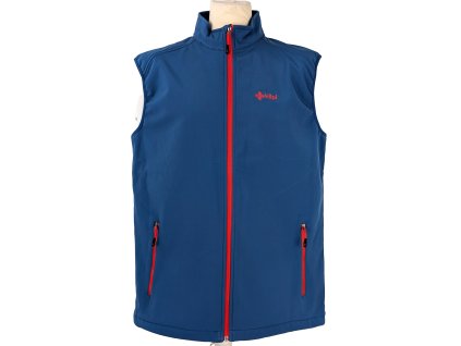 Pánská modrá softshellová vesta Kilpi XXXL