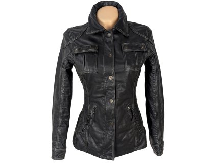 KOŽENÁ dámská bunda na zip GIPSY S