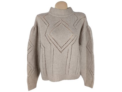 Dámský hnědý svetr H&M S