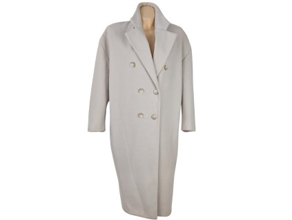 Dámský přechodný oversize kabát S/M