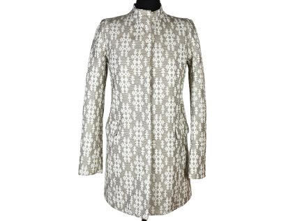 Bavlněný dámský přechodný vzorovaný kabát Orsay 34