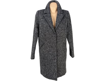 Dámský černobílý kabát Reserved 8/36