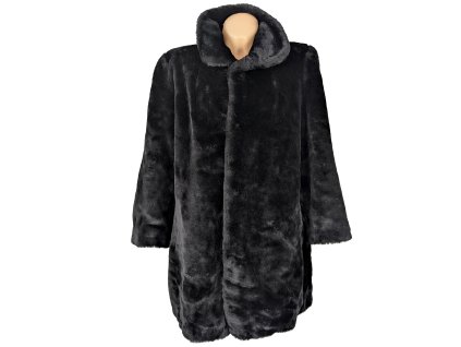 Dámský černý kožíšek L/XL