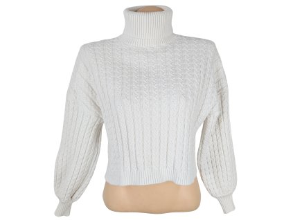 Dámský smetanový svetr MOHITO M