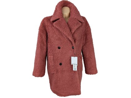 Dámský růžový kožíšek ZARA S