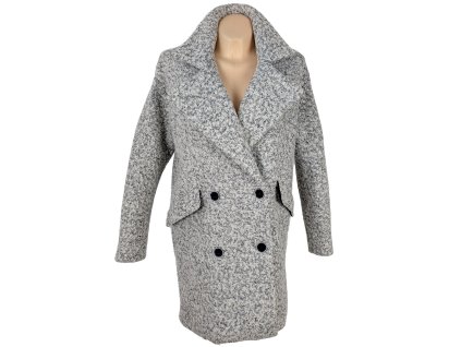 Vlněný dámský dvouřadý kabát Reserved 10/38