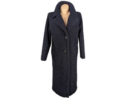 Dámský modrý dlouhý kožíšek F&F 6/34