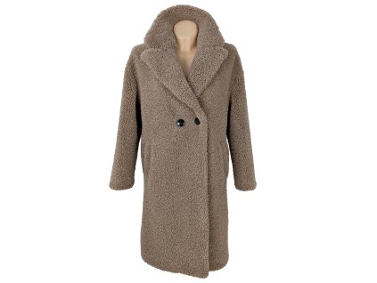 Dámský hnědý kožíšek ZARA S