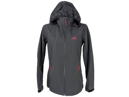 Dámská šedá softshellová bunda s kapucí HANNAH 40