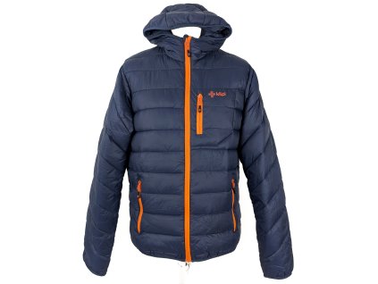 Pánská modrá prošívaná bunda s kapucí KILPI L