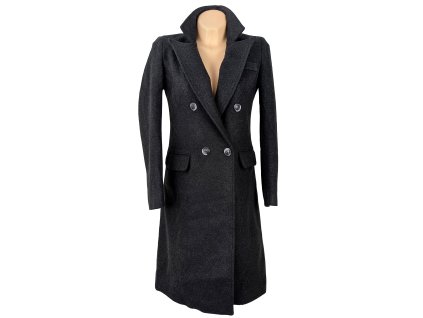 Dámský šedý kabát Dewberry S