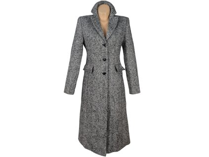 Dámský dlouhý melírovaný kabát Mango M