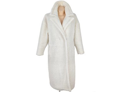 Dámský bílý dlouhý kožíšek Imperial S