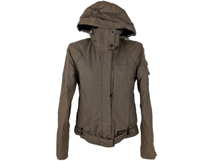 Lyžařská dámská hnědá bunda s kapucí Killtec 40