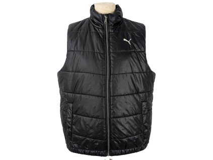 Pánská černá prošívaná vesta PUMA 52/54