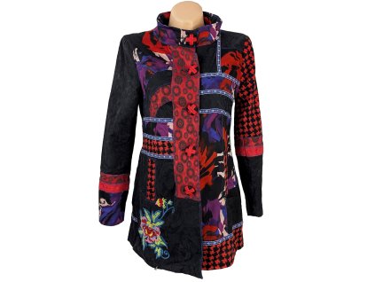 Extravagantní dámský kabát ALEXO L