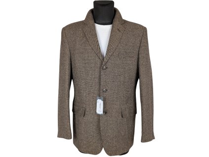 Pánské hnědé sako Carlo Cecci L