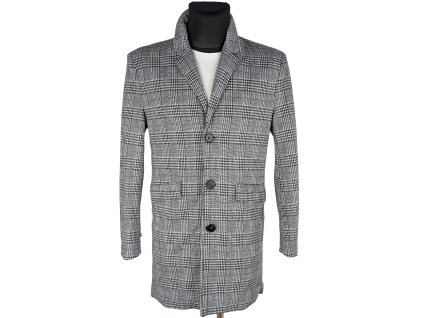 Pánský kostkovaný přechodný kabát BOOHOO Man S