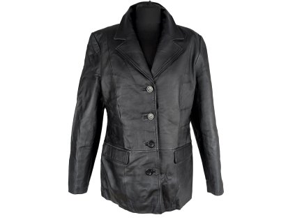 KOŽENÉ dámské černé sako JOY 40