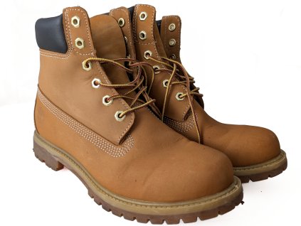 Kožené dámské hnědé workery TIMBERLAND 9