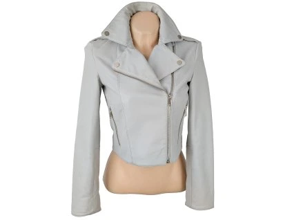 KOŽENÝ dámský křivák MANGO XS