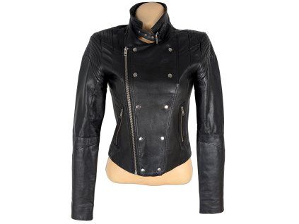 KOŽENÝ dámský černý křivák YAS 36