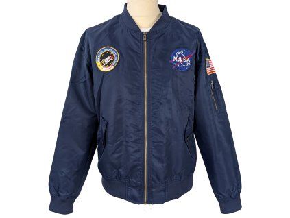 Pánský modrý NASA bomber Asstseries L