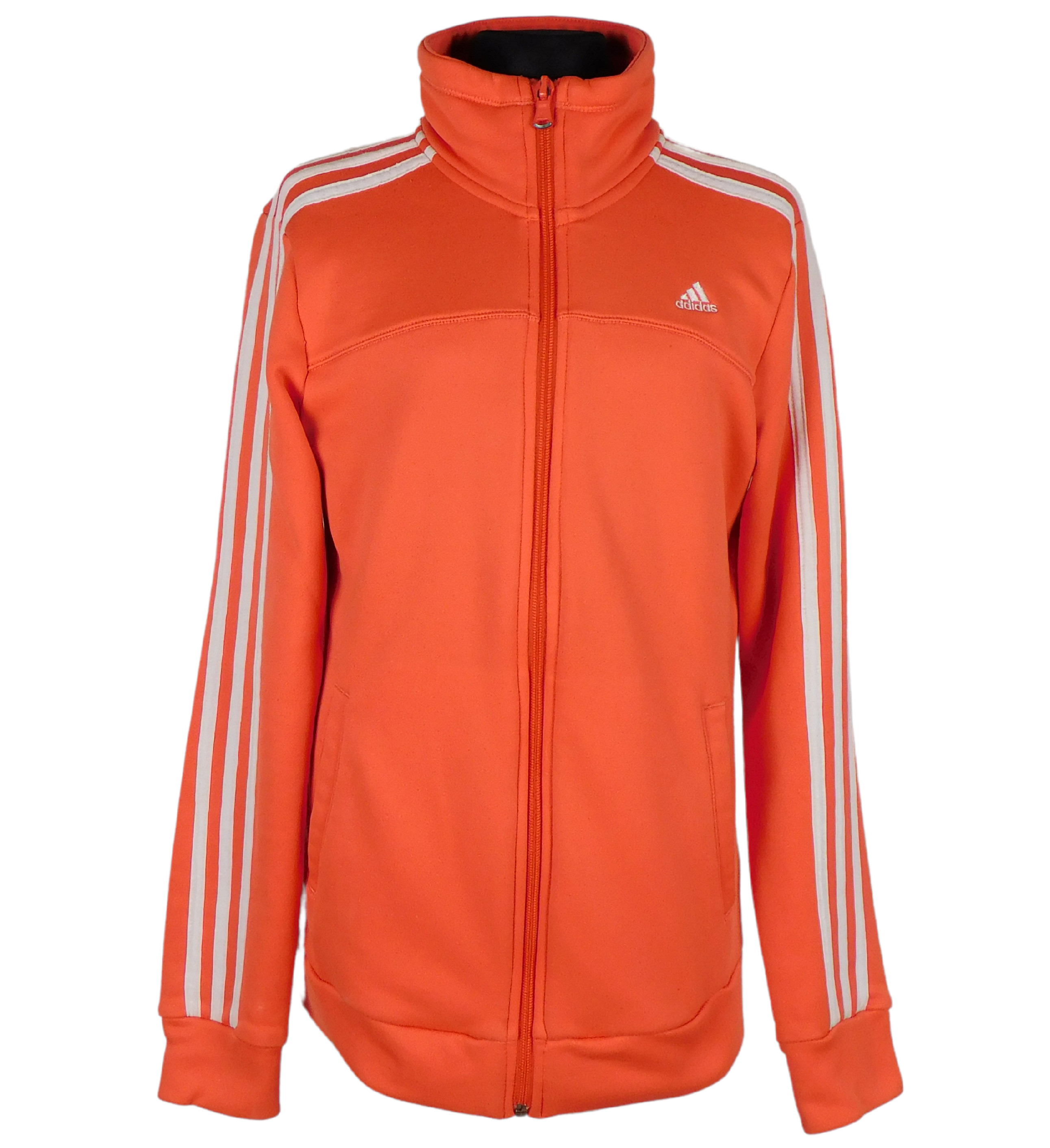 Levně Dámská oranžová mikina Adidas XS