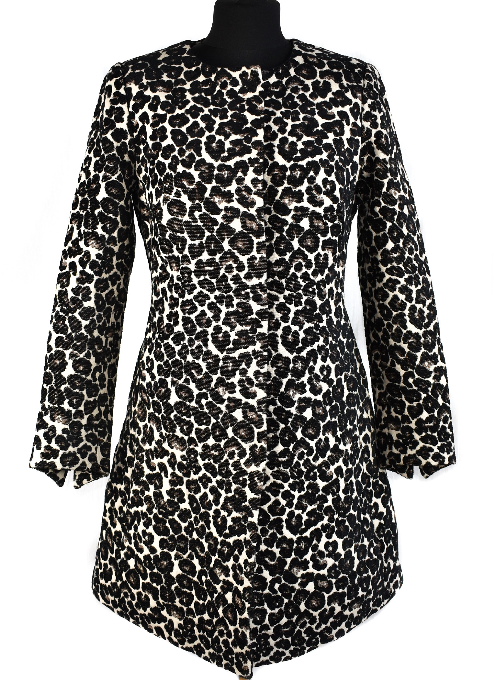 Levně Dámský přechodný kabát s leopardím vzorem Lindex S/M