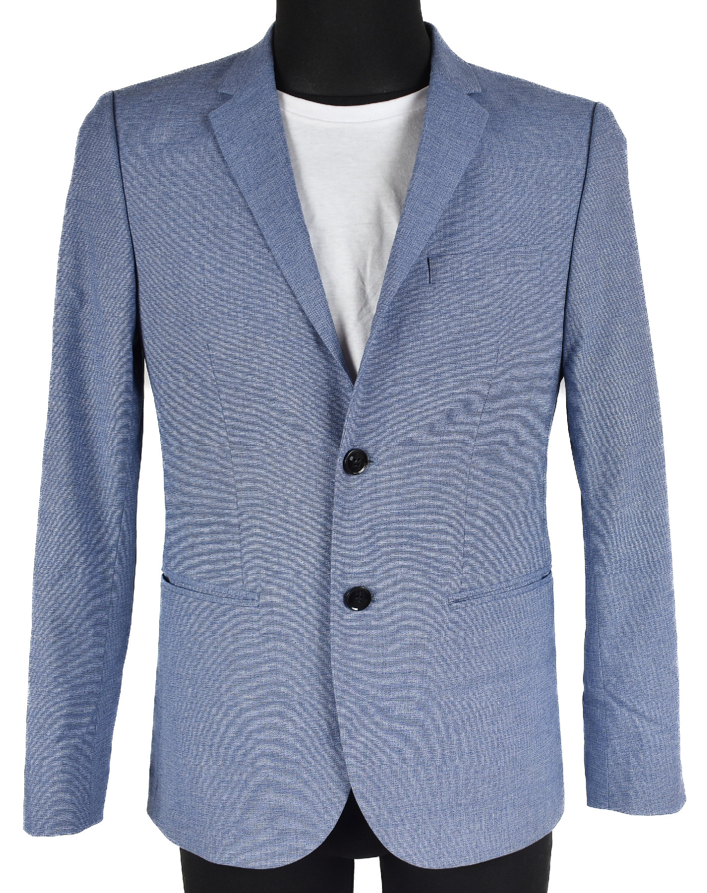 Levně Pánské modré sako H&M 46