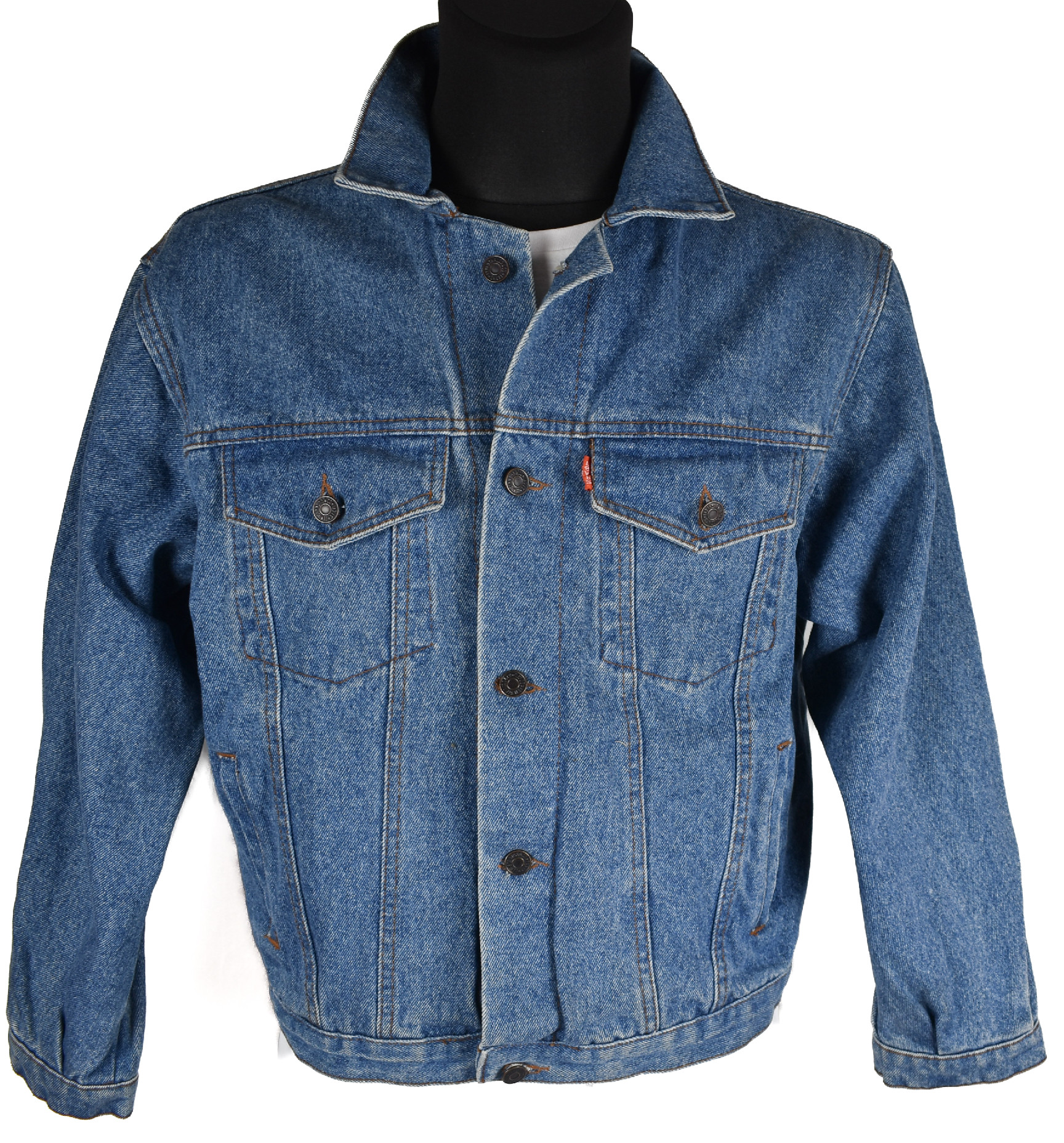Pánská modrá džínová bunda LEVIS S