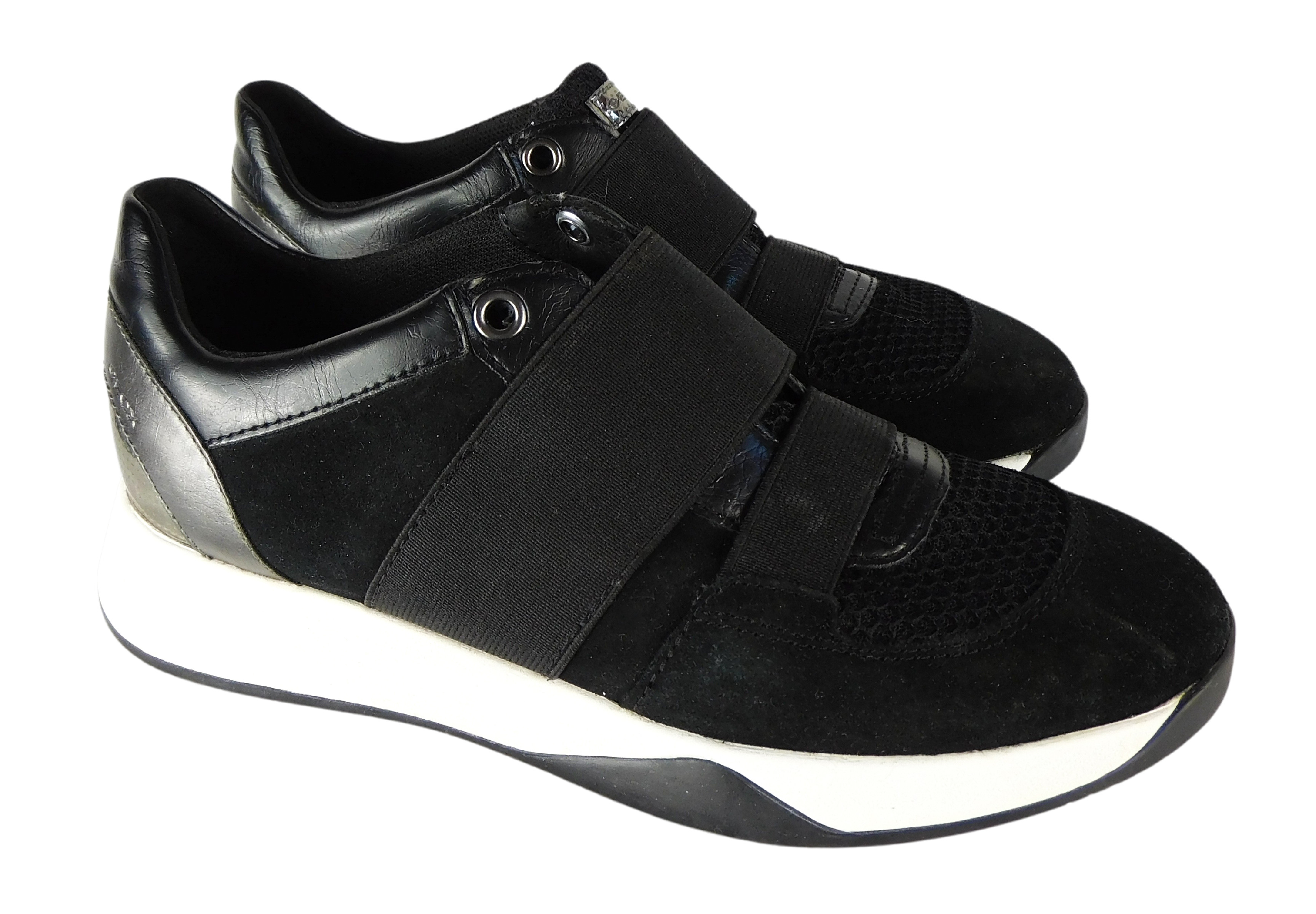 Kožené dámské černé boty GEOX 35*