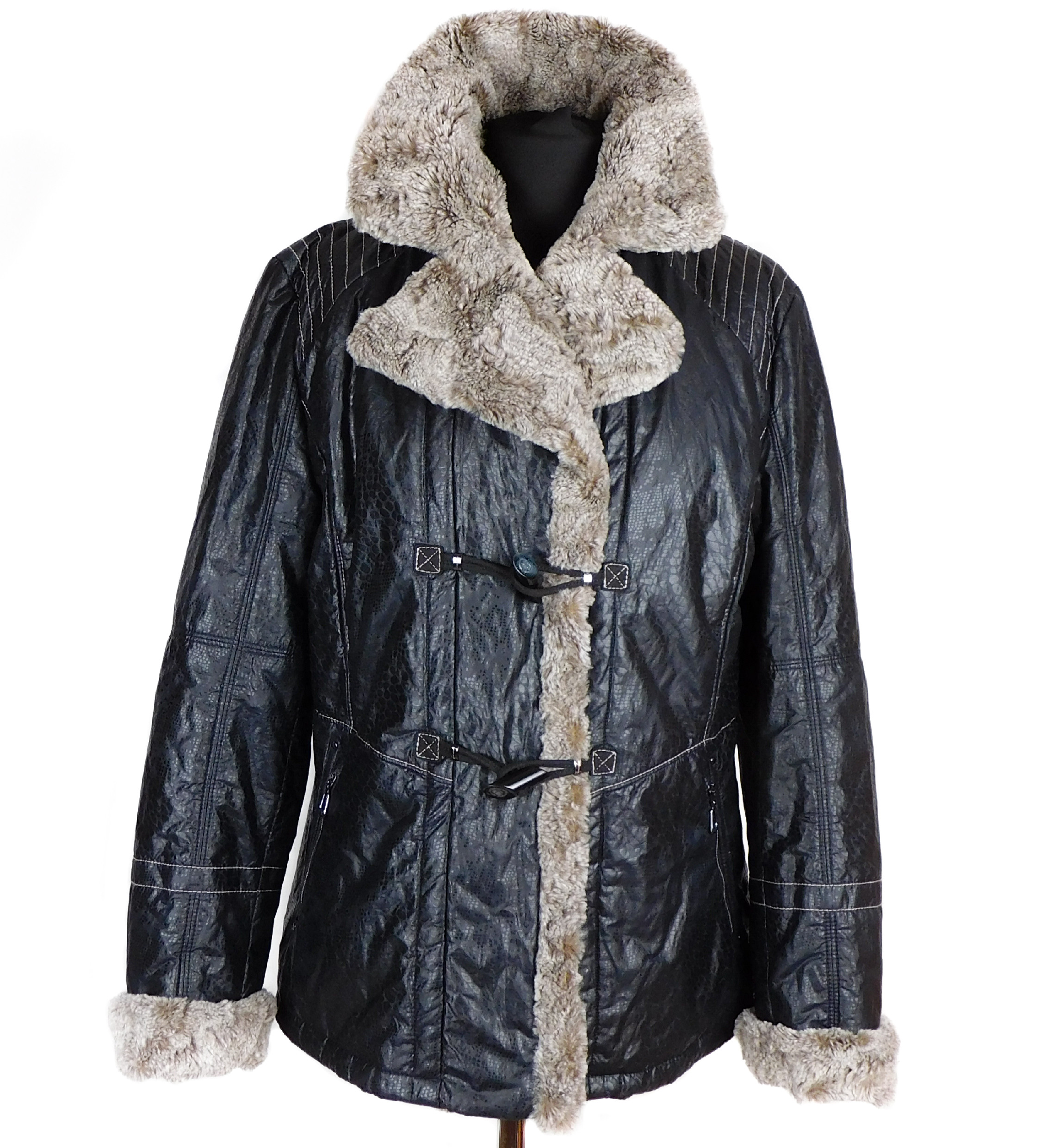 Levně Dámská zimní černá bunda GERRY WEBER L*