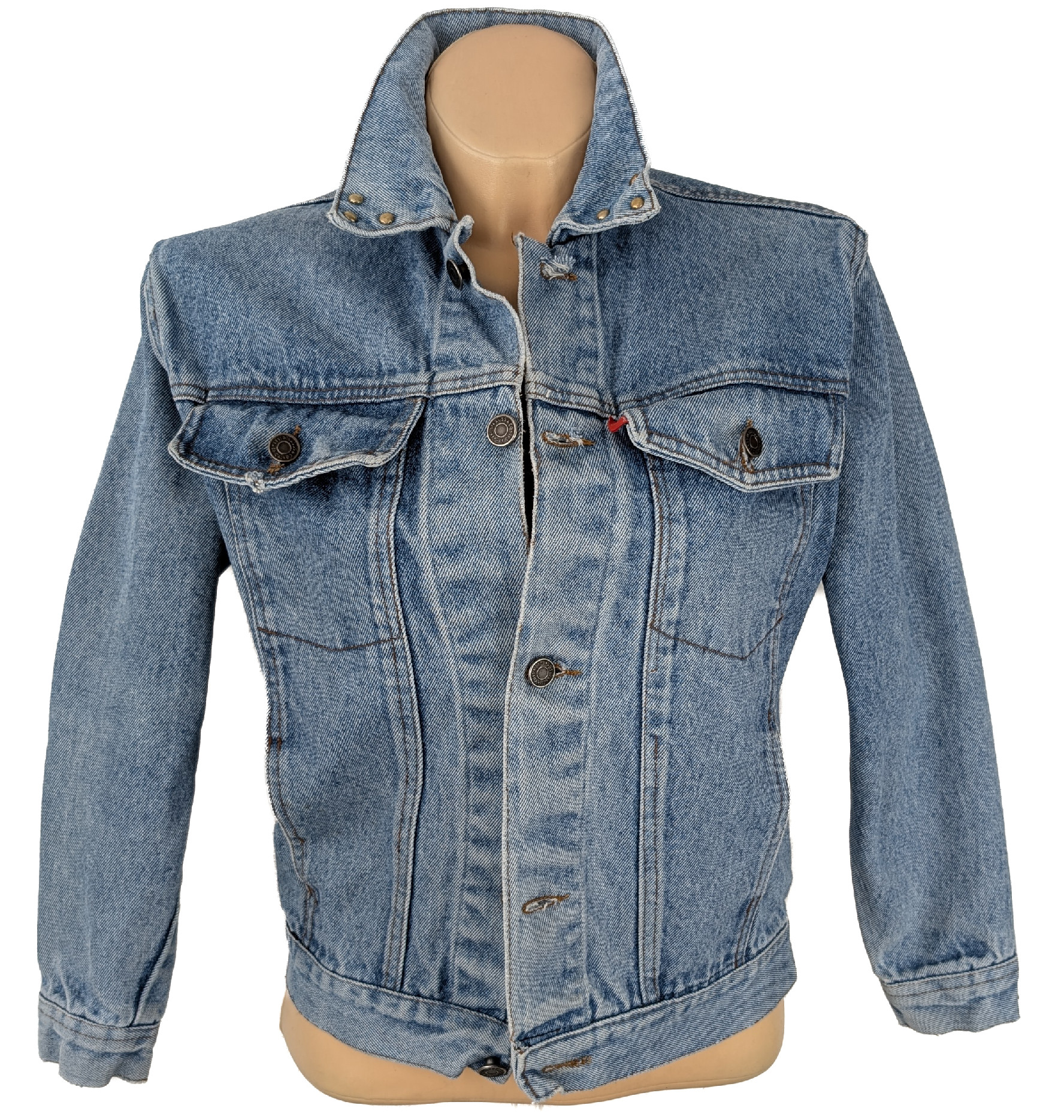 Levně Dámská modrá džínová bunda LEVIS S