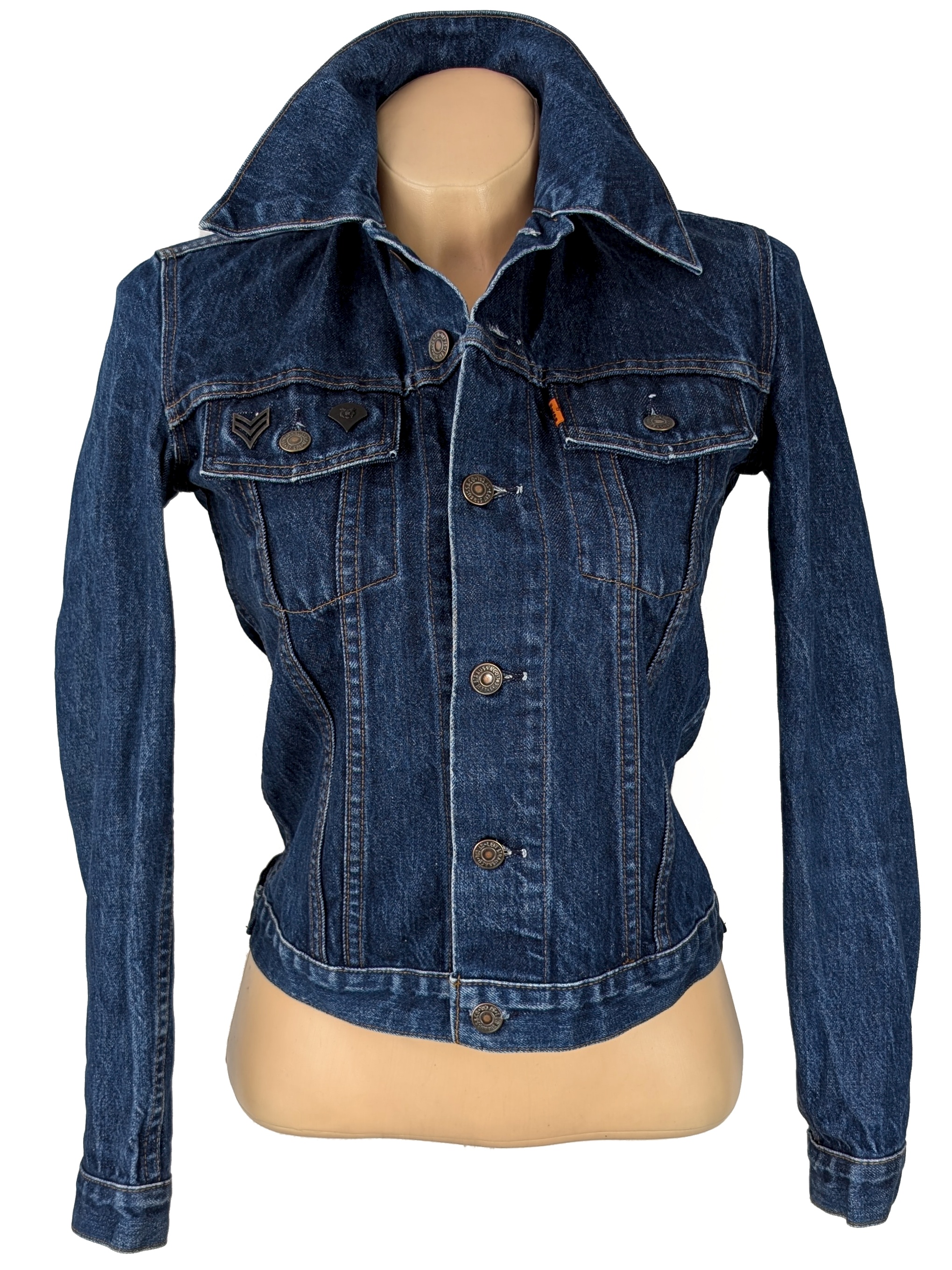 Levně Dámská modrá džínová bunda LEVIS 34