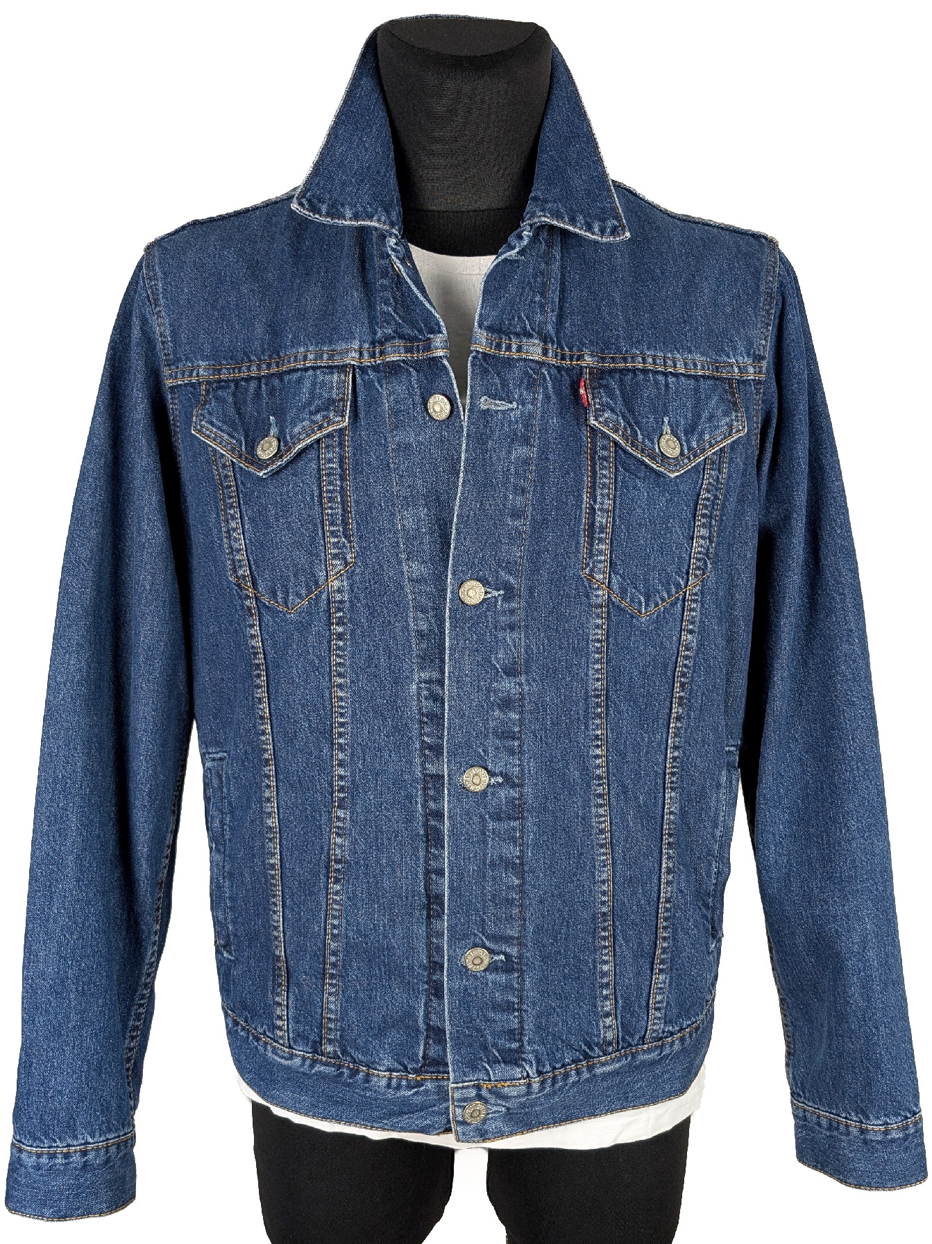 Pánská modrá džínová bunda LEVIS L