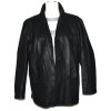 KOŽENÁ pánská černá měkká bunda Strnad & Červinka L 3